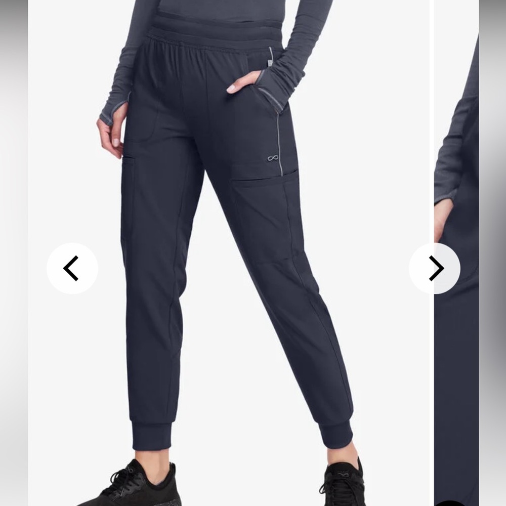 Infinity Women’s 6-pocket STRETCH Cargo Jogger Scrub Pants -regular